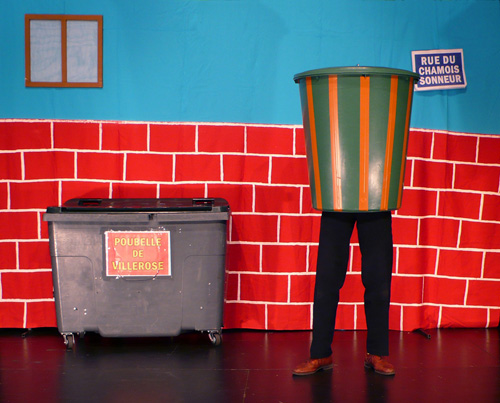 poubelle spectacle tri d�chet selectif